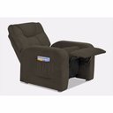 Ver imagem 3 de Poltrona Reclínavel Azera MX 7 Veludo Marrom B 256 - Matrix