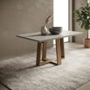 Ver imagem 3 de Conjunto Mesa 6 Cadeiras Hamburgo com Pegador Plus – Mesa de Jantar Moderna para Sala e Cozinha:Chum