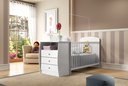 Ver imagem 7 de Berço Cômoda para Colchão 60 X 130 Cm Rafael Multimóveis Fg0516 Branco