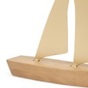 Ver imagem 2 de Escultura Decorativa Barco em Metal Dourado 28cm 21286p Mart