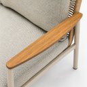 Ver imagem 6 de Conjunto Sofa Area Externa Corda Nautica Aluminio Luma Bege