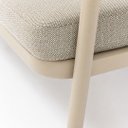 Ver mais imagens de Conjunto Sofa Area Externa Corda Nautica Aluminio Luma Bege