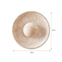 Ver imagem 4 de Arandela Nordecor Tivo Orb 90009 25cm LED Alto Irc 97 8W Mármore Travertino Bivolt