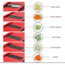 Ver imagem 6 de 6 em 1 Mandoline Slicer Nicer e Fatiador Cortador de Legumes