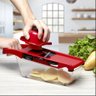 6 em 1 Mandoline Slicer Nicer e Fatiador Cortador de Legumes - 3