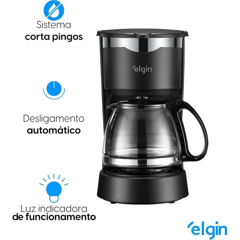 Cafeteira Elétrica Gourmet 15 Xícaras 220v 675w Cf150 Preta Elgin - 4