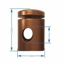 Ver imagem 4 de Kit-2 Desviador de Cabo Para Lustres e Pendentes e Luminária MD-6005/2 Cobre