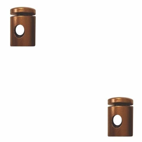 Kit-2 Desviador de Cabo Para Lustres e Pendentes e Luminária MD-6005/2 Cobre