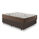 Ver mais imagens de Cama Box com Baú 138x188 com Colchão Casal Relax Adorabile Molas Ensacadas Ecoflex Courino Linho