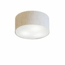 Ver imagem 1 de Plafon para Sala Cilíndrico Sl-3010 Cúpula Cor Linho Bege