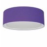 Plafon para Sala de Tv Cilíndrico Tv-3038 Cúpula Cor Roxo - 1