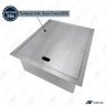 Pia Cuba de Cozinha Gourmet 52x45 com Torneira Retrátil Telescópica em Aço Inox 304 Tubrax - 5