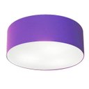 Ver imagem 1 de Plafon para Sala Cilíndrico Sl-3006 Cúpula Cor Roxo
