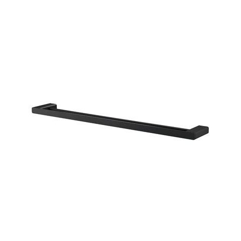 Porta-toalhas Docolflat Duplo 676mm 9001 Ônix Docol