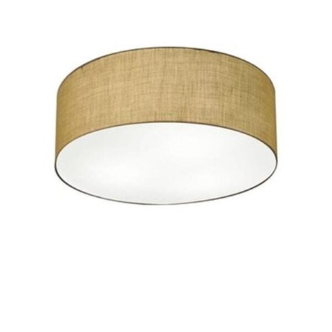 Plafon para Varanda Gourmet Cilíndrico Sv-3046 Cúpula Cor Palha