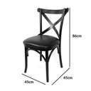 Ver imagem 5 de Cadeira Madeira Cozinha Mesa Jantar Moderna Alta Qualidade Varanda Sacada