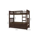 Ver imagem 3 de Treliche Solteiro 3 Gavetas