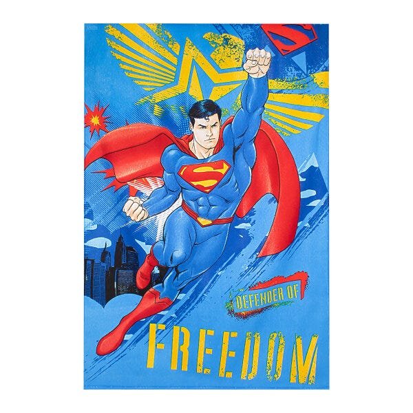 Toalha de Banho Infantil Felpuda Prisma Superman 115x70 - Wp