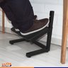 Apoio de Pés Ergonômico 12 Níveis Ajustável Preto - Wp Connect - 2