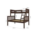 Ver imagem 3 de Beliche Casal E Cama Solteiro 100% Madeira Maciça