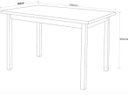 Ver imagem 4 de Mesa Modelo Elisa 120cm Lançamento Tom Offwhite