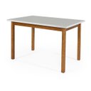 Ver imagem 2 de Mesa Modelo Elisa 120cm Lançamento Tom Offwhite