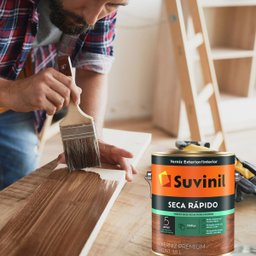 Verniz Seca Rápido Base Água Natural 3,6l | Suvinil - 3