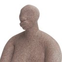 Ver imagem 3 de Escultura Decorativa a Negra em Poliresina 16cm 21647 Mart