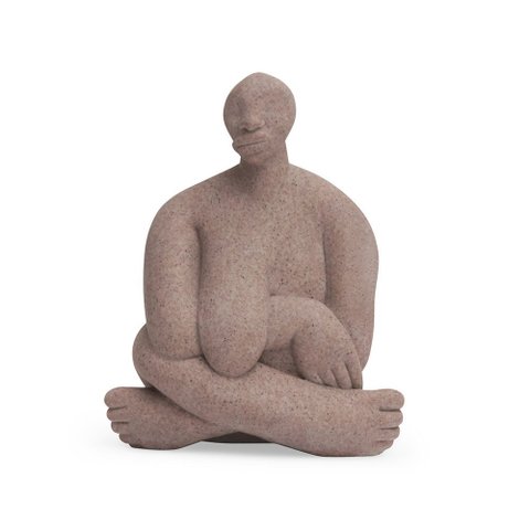 Escultura Decorativa a Negra em Poliresina 16cm 21647 Mart