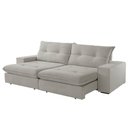 Ver imagem 2 de Sofá Athenas Veludo 02 Módulos 90 Cm B25cm Meu Sofá Online