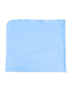 Ver imagem 2 de Manta Cueiro Bebê Malha com Viés 80x90cm: Azul Bebê