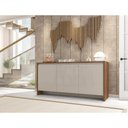 Ver imagem 1 de Buffet Sevilla 3 Portas C/ Gaveteiro Cedro/off White