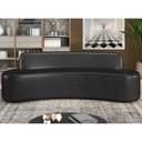 Ver imagem 2 de Sofá 5 Lugares para Sala de Estar Living 280cm Koane D06 Sintético Preto - Mpozenato