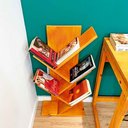 Ver imagem 4 de Estante de Madeira para Livros Tree Baixa Carvalho