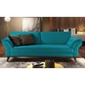 Sofá 2 Lugares Azul Esmeralda em Veludo 1,74m Lilac - 2