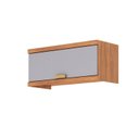 Ver imagem 3 de Armário Aéreo para Cozinha 1 Porta Elena Bege/Cinamomo/Platina