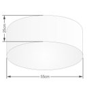 Ver imagem 2 de Plafon para Banheiro Cilíndrico Sb-3058 Cúpula Cor Café