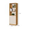 Estante Multiuso 3 Nichos E 2 Portas Office:Nature/Off White - 4