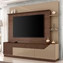 Ver imagem 2 de Estante Home TV 75 pol 210 cm Dallas Fendi Carvalho Bechara