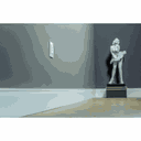 Ver imagem 4 de Kit Rodape Poliestireno 10cm Branco Frisado PX 24metro(10Barras)