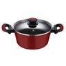 Caçarola Everyday 28 Cm 6,7 L Vermelha em Alumínio Forjado com Revestimento Antiaderente Indução - 1