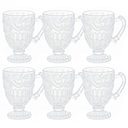 Ver imagem 1 de Jogo de Canecas Xícaras de Cristal Imperial Transparente 190mL 6 peças - Lyor