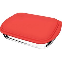 Travessa de Vidro com Tampa Retangular Sempre Assadeira 4l - 3