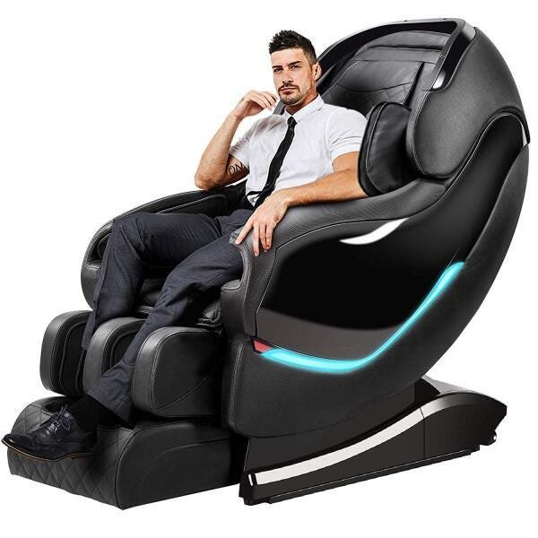 Cadeira de Massagem 3D Nova Iorque Confortbras Preta - 1