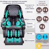 Cadeira de Massagem 3D Nova Iorque Confortbras Preta - 8