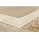 Ver imagem 3 de Saia Cama Box Baú Casal Queen Ponto Palito Percal Algodão - Palha