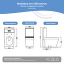 Ver imagem 4 de Vaso Sanitário com Caixa Acoplada Catena Premium Acqua