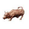 Touro de Wall Street Bolsa de Valores Mercado Financeiro Nova York - Cor BRONZE - 1