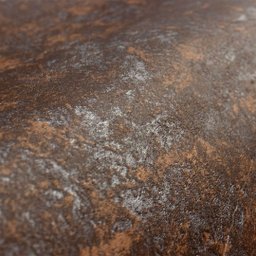 Papel de Parede Efeito Aço Corten Cinza e Marrom Vinilico Lavável+cola para Aplicação - 5