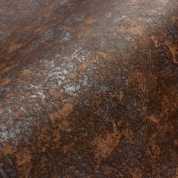 Papel de Parede Efeito Aço Corten Cinza e Marrom Vinilico Lavável+cola para Aplicação - 3
